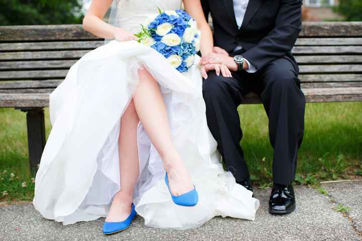 Des chaussures de mariage bleues 💙 - 28
