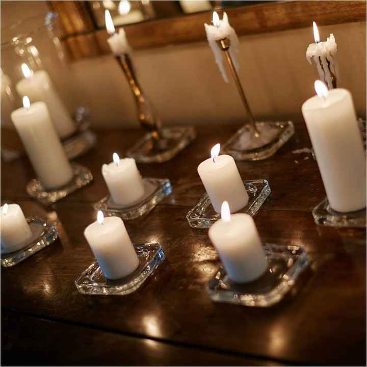 Bougeoirs pour bougie chandelle - 1