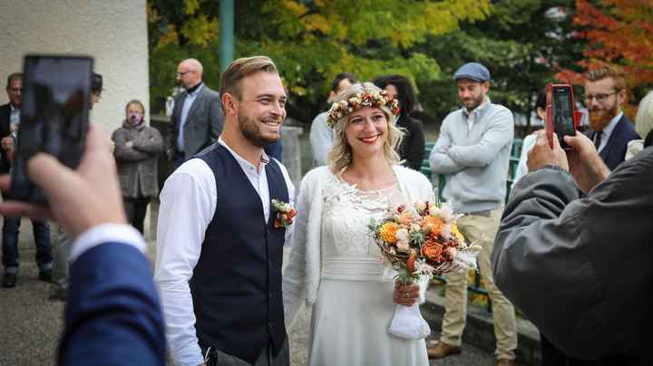 Notre mariage civil du 17 octobre en petit comité - 1