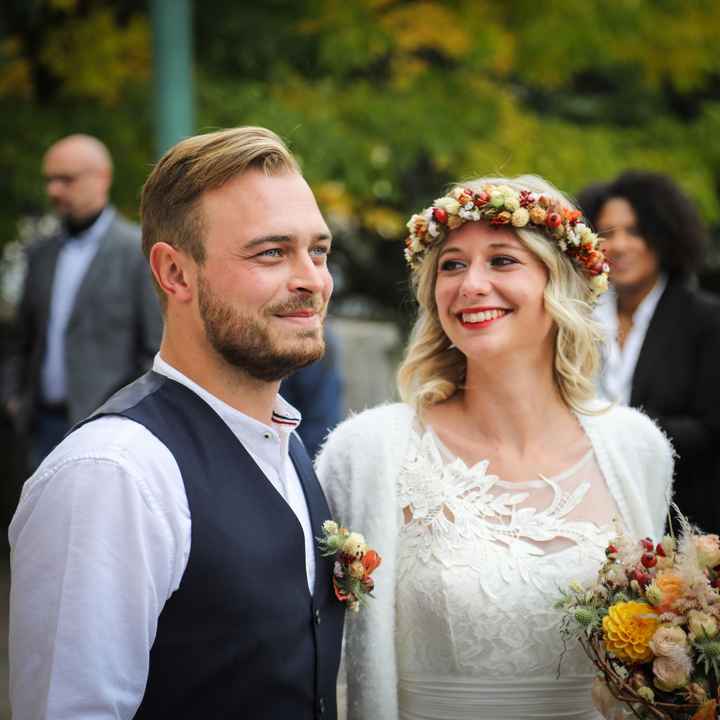 Notre mariage civil du 17 octobre en petit comité - 2