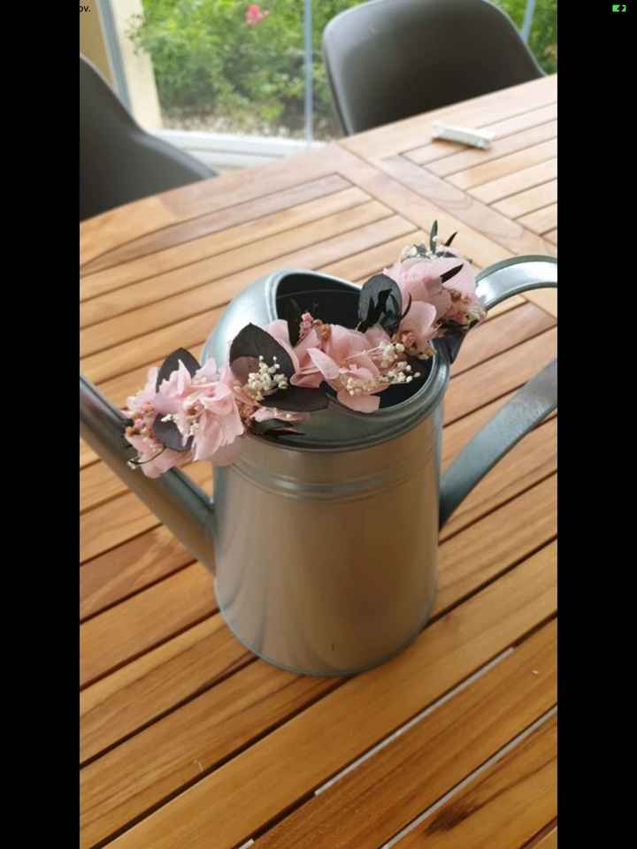 Couronne de fleurs pour la mariée - 1