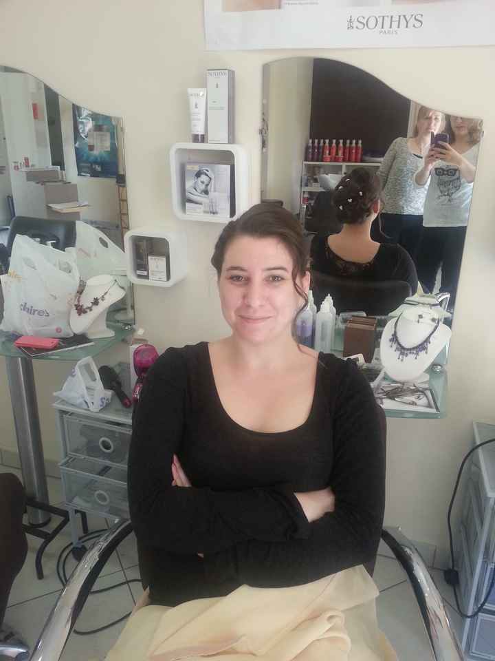 Nouvel essai coiffure 