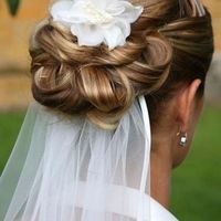 voile dessous chignon