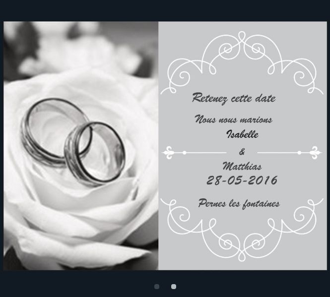 A quoi ressemblent vos "save the date" ? - 1