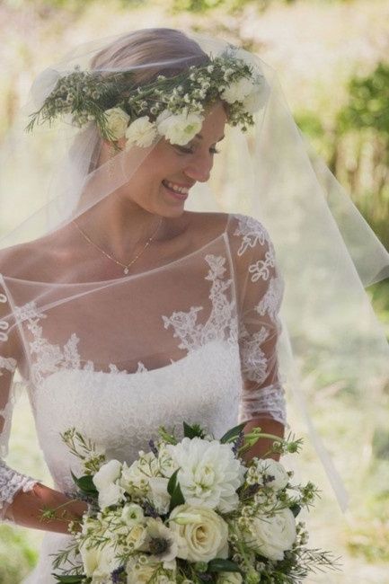 je crée mon look de mariée : le voile