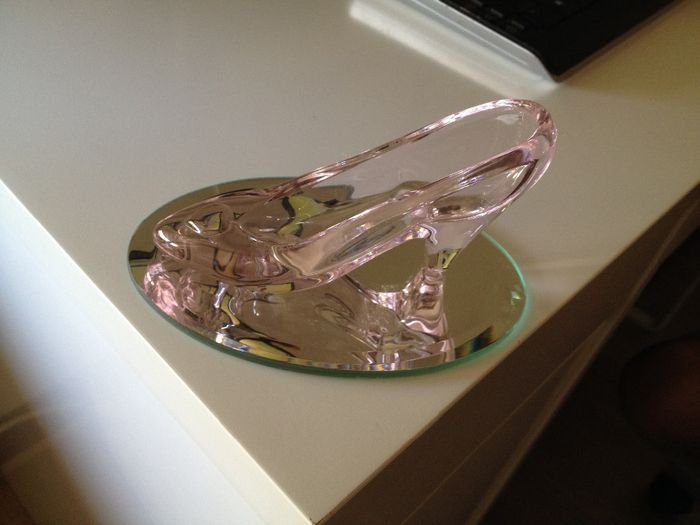 la pantoufle de verre Rose