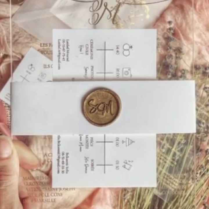 Carte invitation - 1