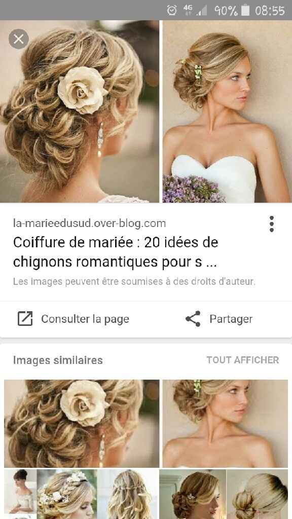 Coup de coeur pour ce chignon - 1