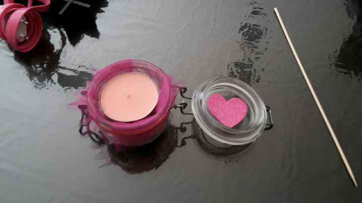 Vos bougeoirs faits maison ! - 1