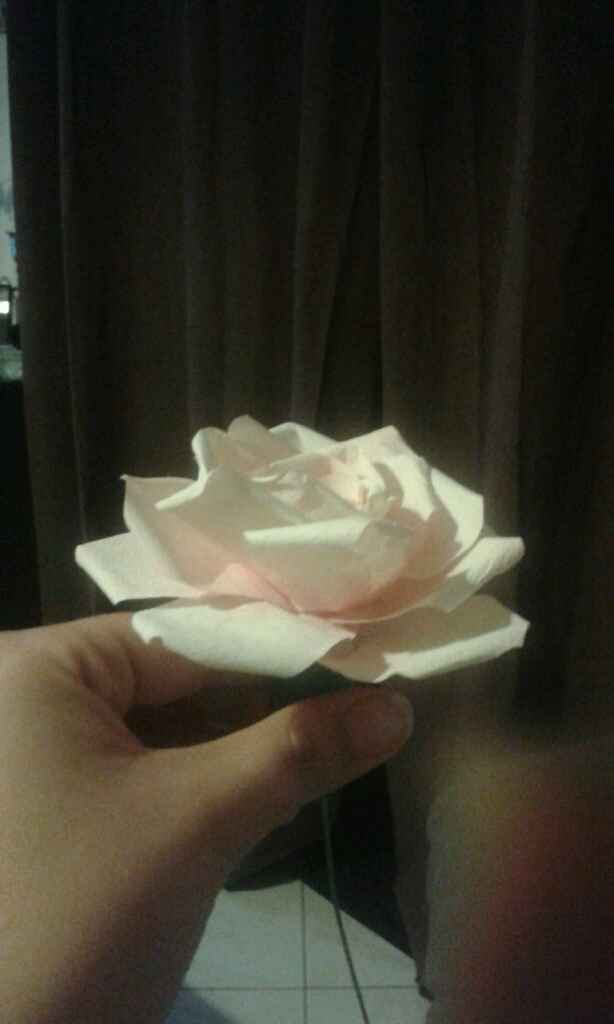 Première fleur diy - 2