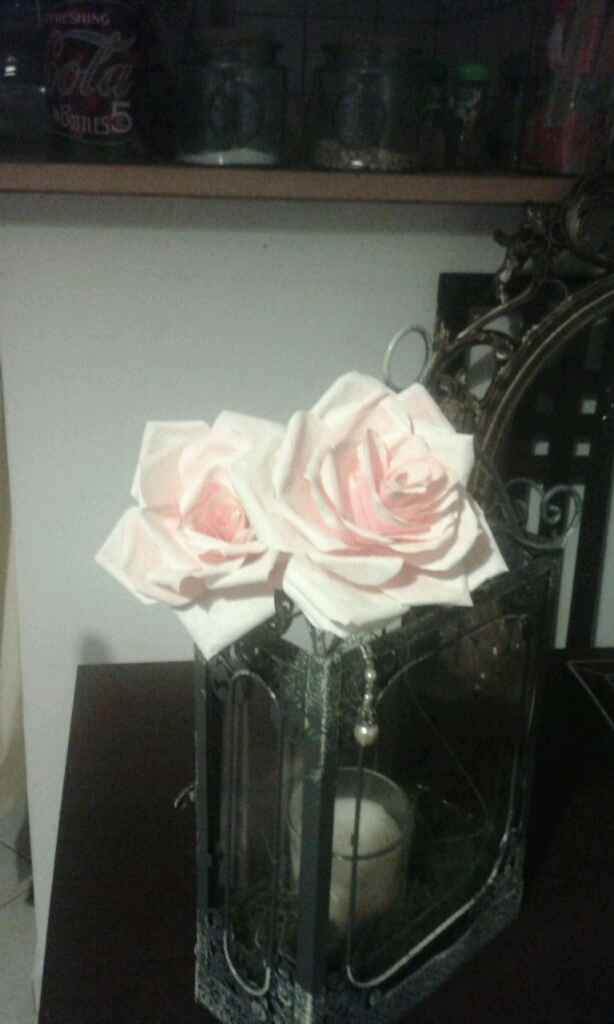 Rose en filtre a café... 1 er essai - 3
