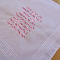 Réaliser des Mouchoirs brodés - 1