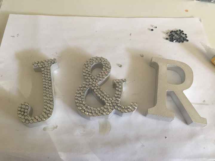 Weeding cake topper diy - 2