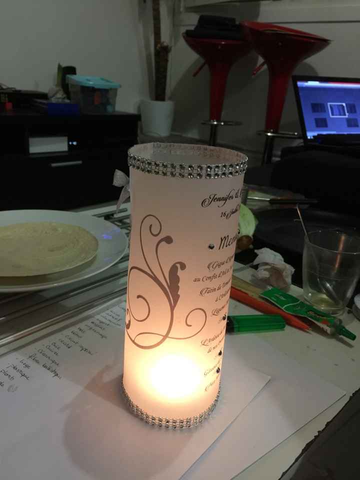 Menu photophore diy - 2