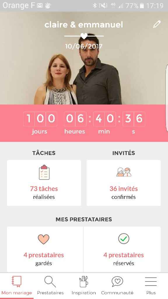 100 jours - 1