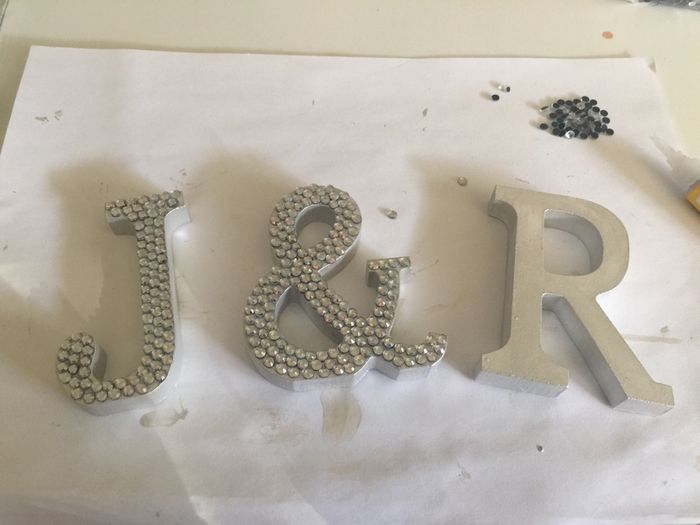 Weeding cake topper diy - 2