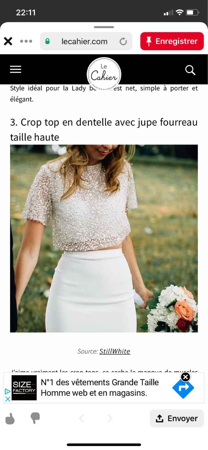 Recherche crop top - 1