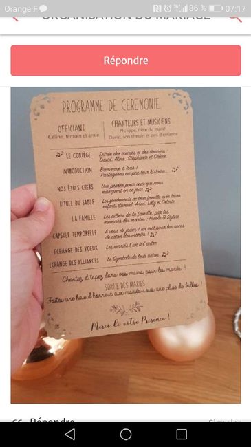 Cérémonie laïque - 2