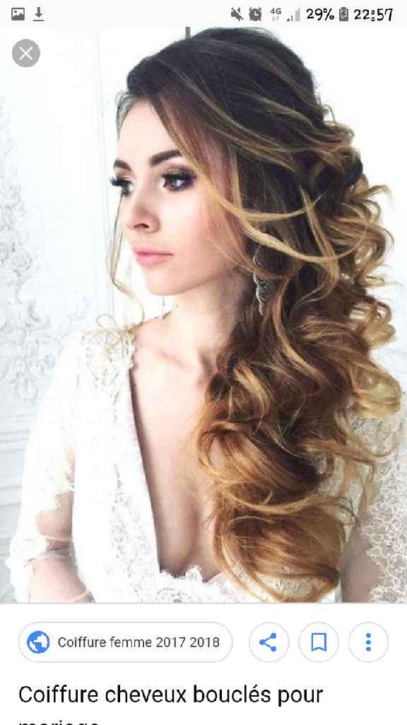 Coiffure pour mon mariage - 1