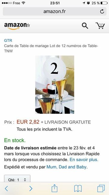 Achats déco table faits !! - 2