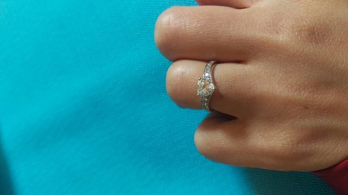 Créons notre look de mariée - La bague de fiançailles - 1