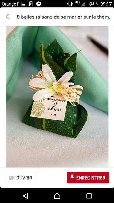 Tendance mariage 2017: inspiration exotique - 4