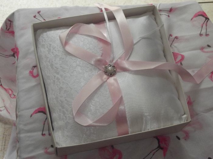 Vend coussin pour alliance (servie une fois pour mon mariage)