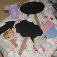 Lot de 6 mobiles pour Photobooth 