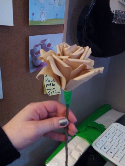 Tutoriel fleur en filtre à café - 2