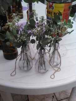 suspension fleurs, il manque les roses