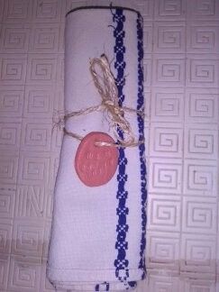 ronds de serviette fait d'argile 