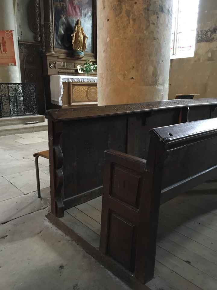 Comment fixer la décoration pour les bancs d’église - 1