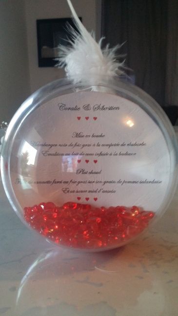 mon menu il manque le fil rouge qui entoure la boule (photo ci-dessous)