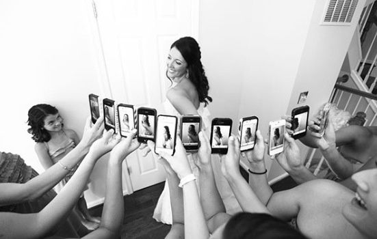 Idées de photo la mariée et ses témoins / demoiselles d'honneur  - 7