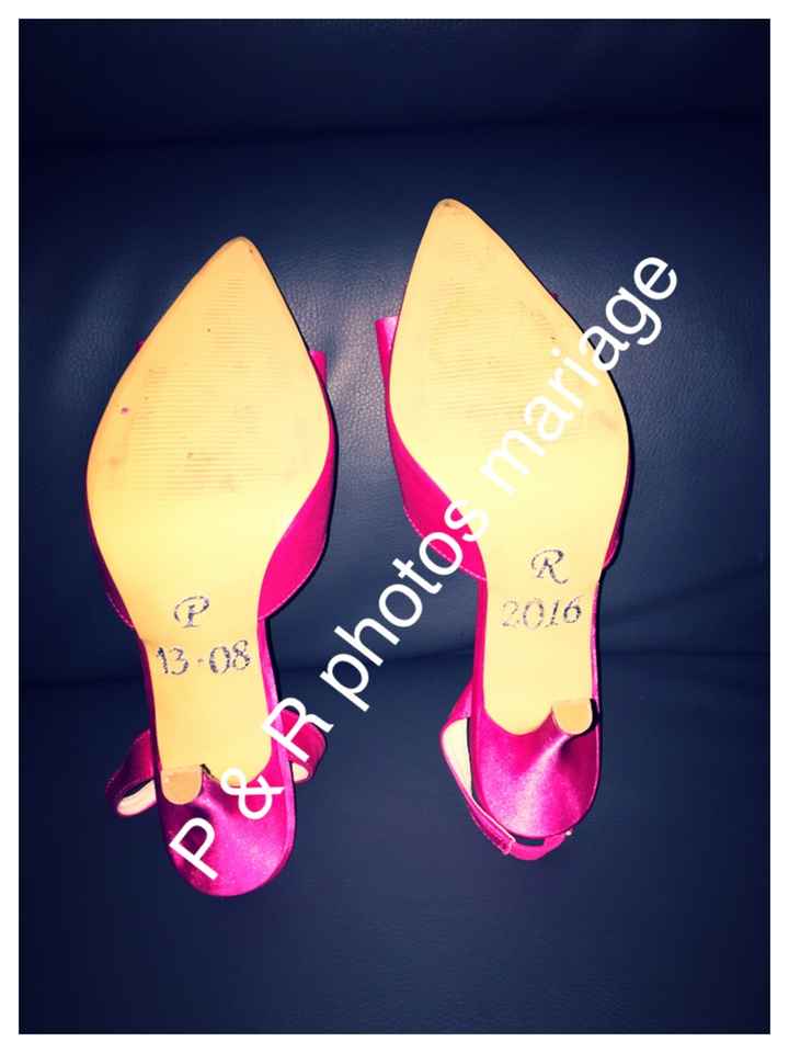 Mes semelles de chaussures personnalisées - 1