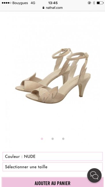 Recherche chaussures rose - 1