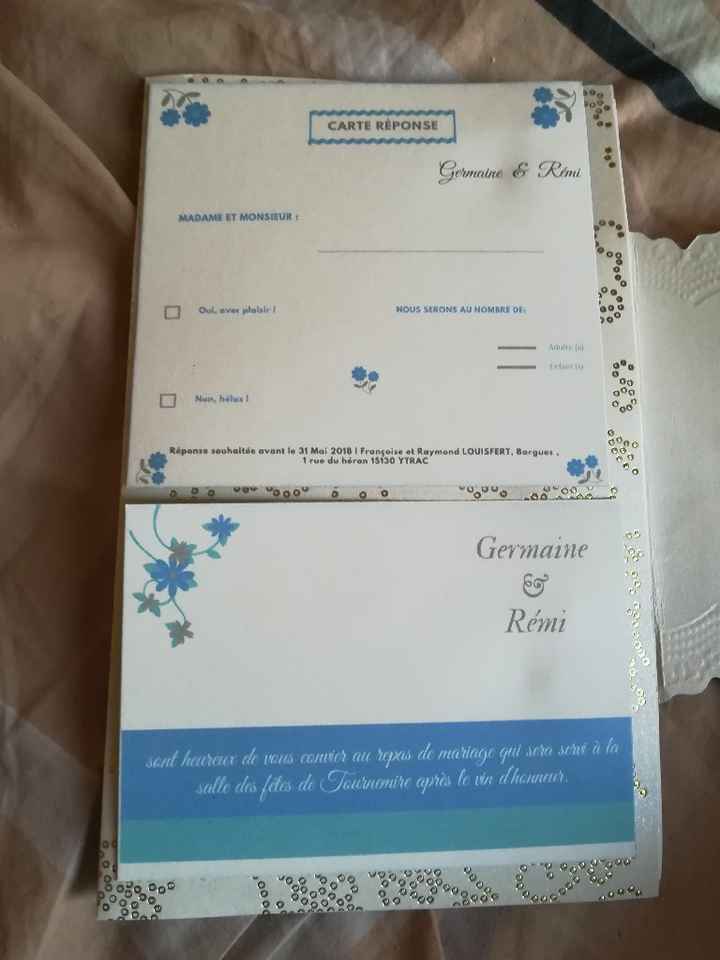 Enfin mes faire-part customisés !! - 4