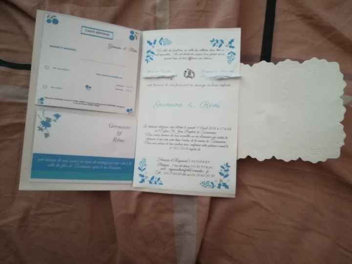 Faire part pochette - 1