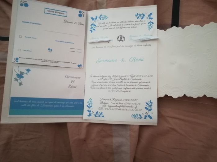 Enfin mes faire-part customisés !! - 3