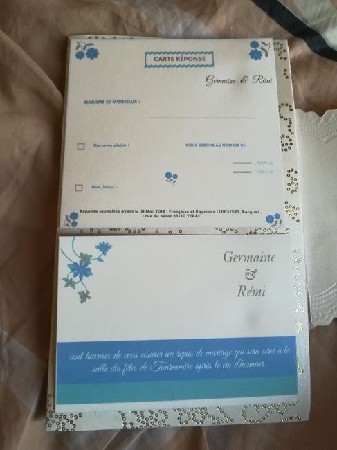 Enfin mes faire-part customisés !! - 4