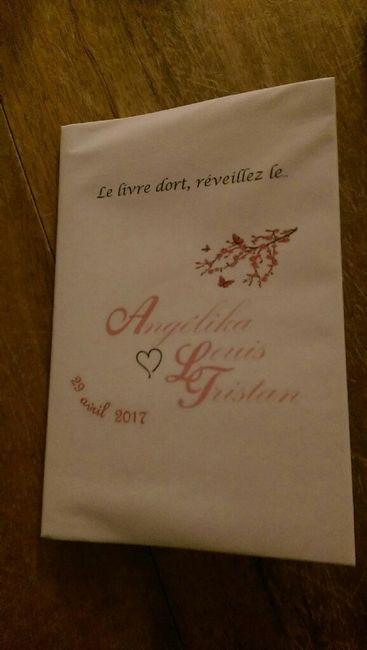 Mon livre d'or et la boulette de chéri - 1