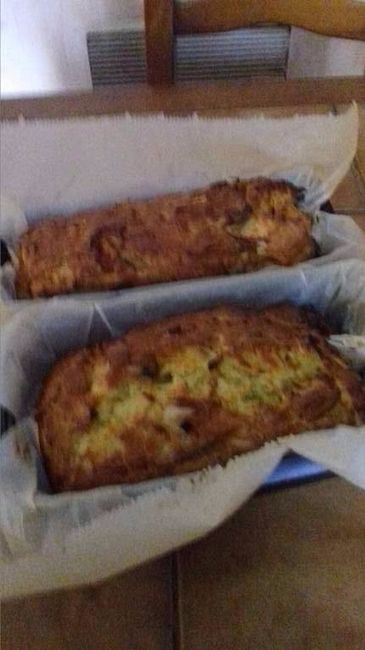 Cakes poulet/estragon et poireaux/lardons/curry