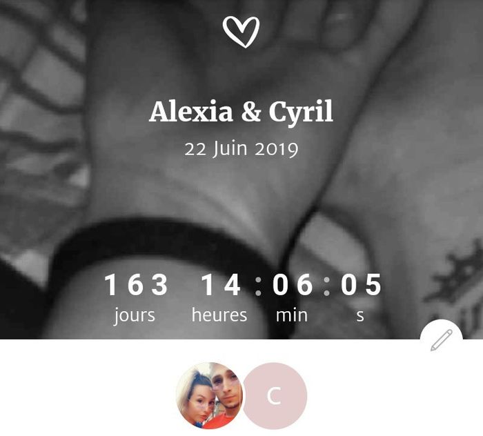 5 mois avant le jour j 🤗😍😱 3