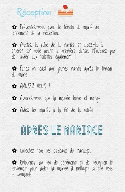 Quel rôle pour les témoins et demoiselles d’honneur ? - 3