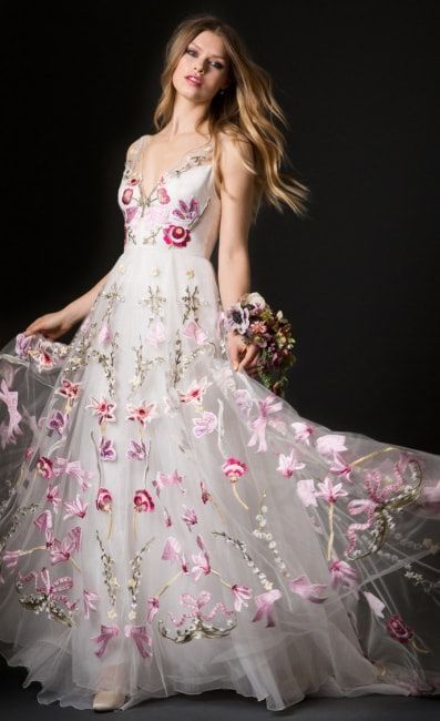 Inspi : Robes de mariée à motifs - 2