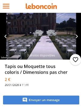 Tapis de ceremonie - 2