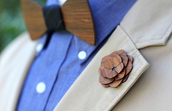 Boutonnière Mr, oui ! Mais quoi d'autre à la place des fleurs ? - 2