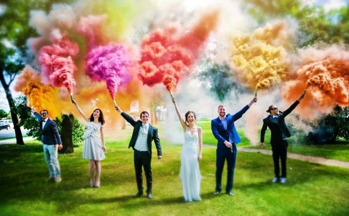 Fumigènes pour les photos de couple ! - 2