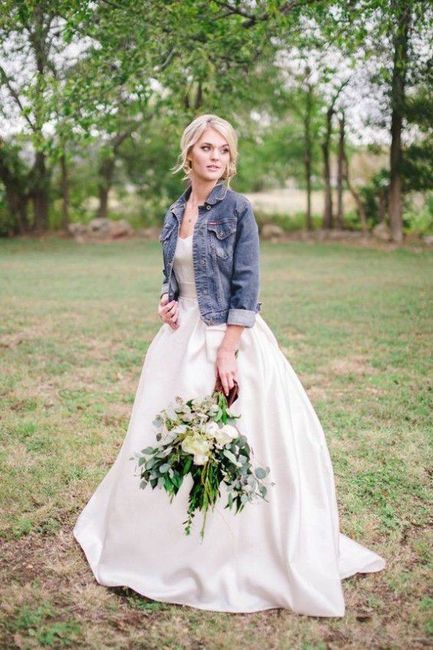 Gilet pour la future mariée - 1