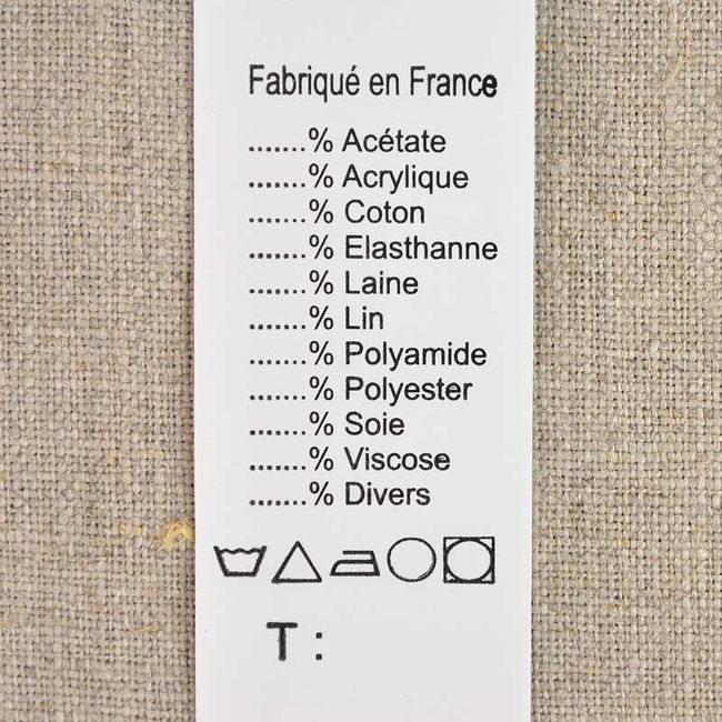 Avez-vous pensé à regarder la composition de votre robe ? - 1